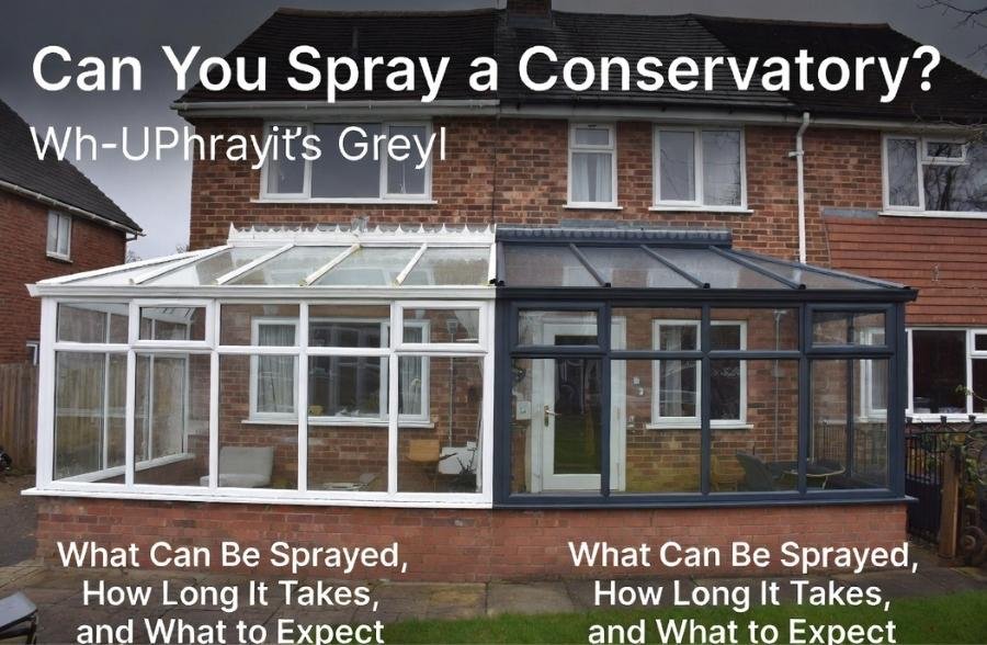 Can You Paint a UPVC Conservatory?